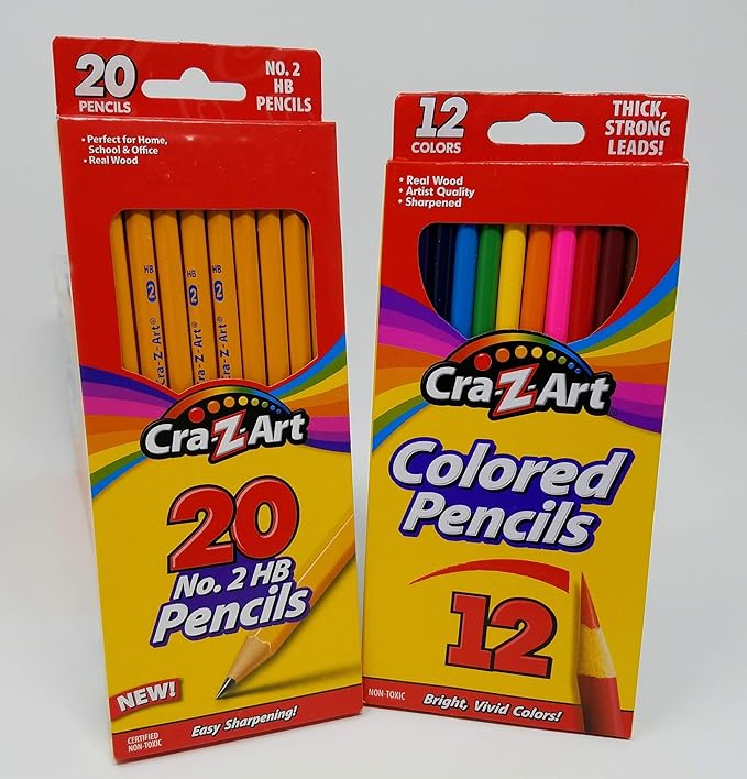 Back to School Supplies Bundle for Pre-K, Kindergarten, 1st, 2nd, 3rd Grade (12)
