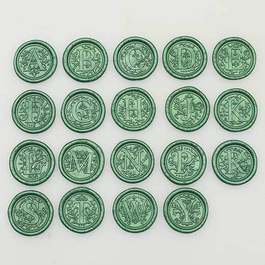Initial Alphabet Wax Seal Stamp Kit, Retro Letter T Sealing Stamp with 150Pcs Sealing Wax Beads Spoon Pen Set for Wedding Invitations Cards Envelopes (T)