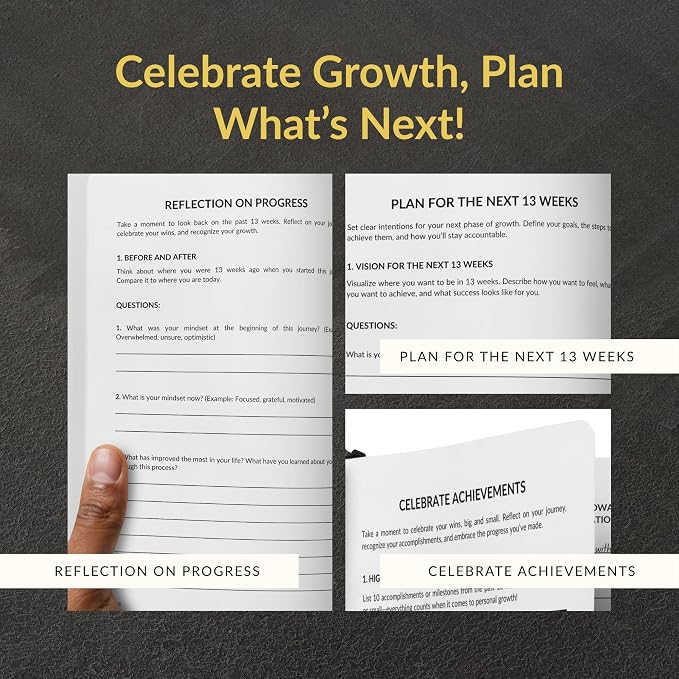 Foundations of Self Mastery Journal – Guided Daily Planner for Men & Women | Goal Setting, Gratitude, Manifestation, Affirmation, Reflection, Mindfulness, Productivity & Personal Growth (Cream)