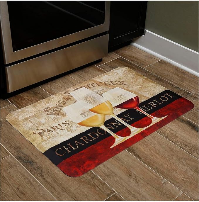 J&V TEXTILES DC Parent (Paris Wine, 18" x 30")