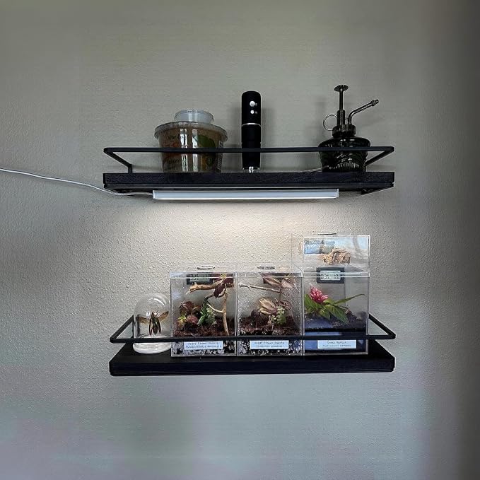 ASOKO Under Cabinet Led Lighting, 12 Inch Light Strip Bar, Daylight White 5000K Dimmable Plug in USB Light, Small Thin Led Under Counter Lighting for Kitchen/Room/Shelf/Desk/Display Case