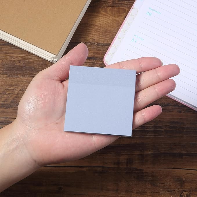 Mr. Pen- Sticky Notes, 3”x3”, 12 Pads, 600 Sheets, 12 Soft Vintage Color Sticky Notes 3x3 for Journaling, Stocky Notes for Bible Journaling
