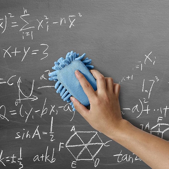 Mr. Pen- Magnetic Microfiber Shag Whiteboard Erasers, 4" x 6", 4 Pack, Dual Surface, Washable Large Dry Erase Board Cleaner for Chalk, Marker, Classroom, Office, Home