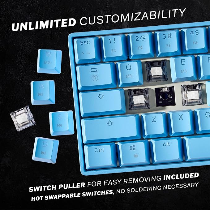 HK Gaming Keycap Set for Mechanical Keyboard