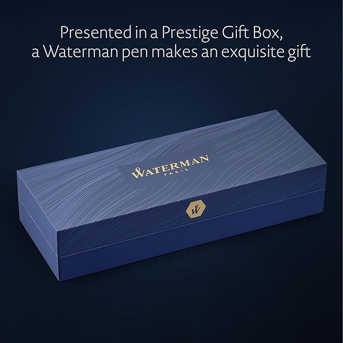 Waterman Hémisphère Fountain Pen | The Understated Edit | Copper Red | Fountain Pen with Medium Stainless Steel Nib | Gift Box