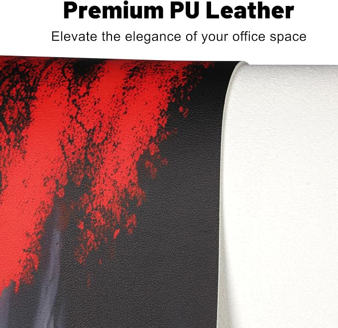 Leather Desk Mat, Desk Pad for Keyboard and Mouse Large Mouse Pads for Desk | Waterproof Desk Mat, Desk Matt for Desktop, Laptop Blotter, Keyboard Pad, Large Mouse Pad, Desk Essentials