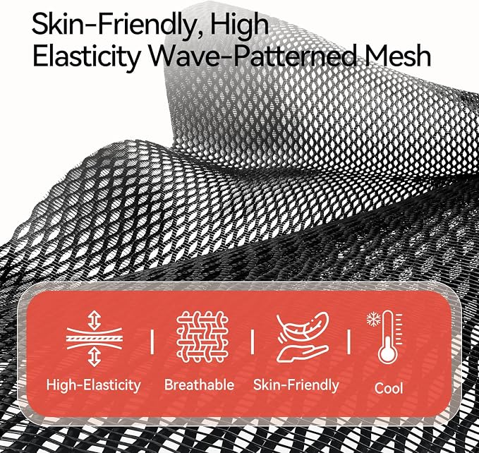 SIHOO B100 PRO Ergonomic Office Chair Without Footrest, Mesh Office Chair with Adaptive Lumbar Support, Computer Chair with Wide Headrest, Desk Chair with 360° Rotatable Flip-Up Armrests, Dark Black