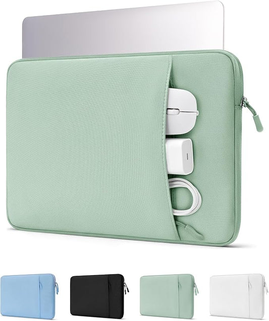 ProCase Laptop Sleeve 14" for MacBook Pro 14-Inch M5/M4/M3/M2/M1 Pro/Max 2026-2021, Computer Case Also Compatible with 14" HP Dell ASUS Lenovo Acer Chromebook -Willow Green