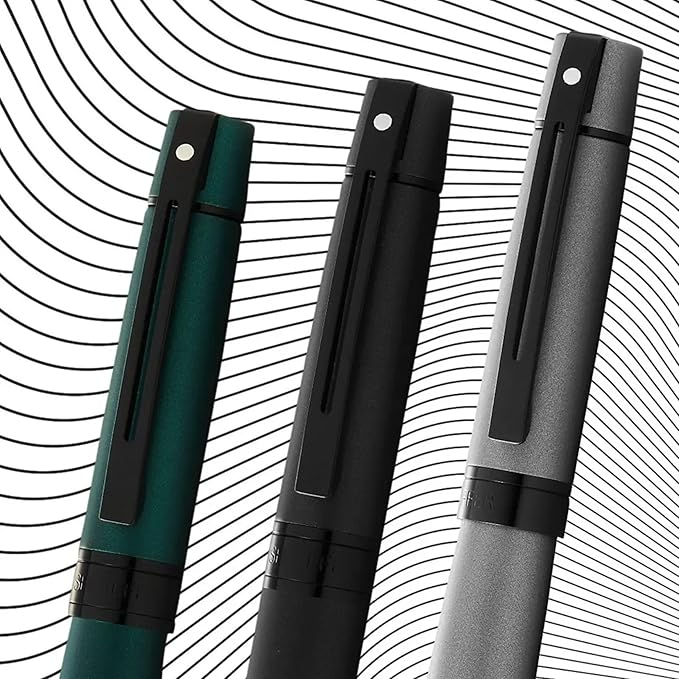 Sheaffer 300 Matte Green Lacquer Fountain Pen