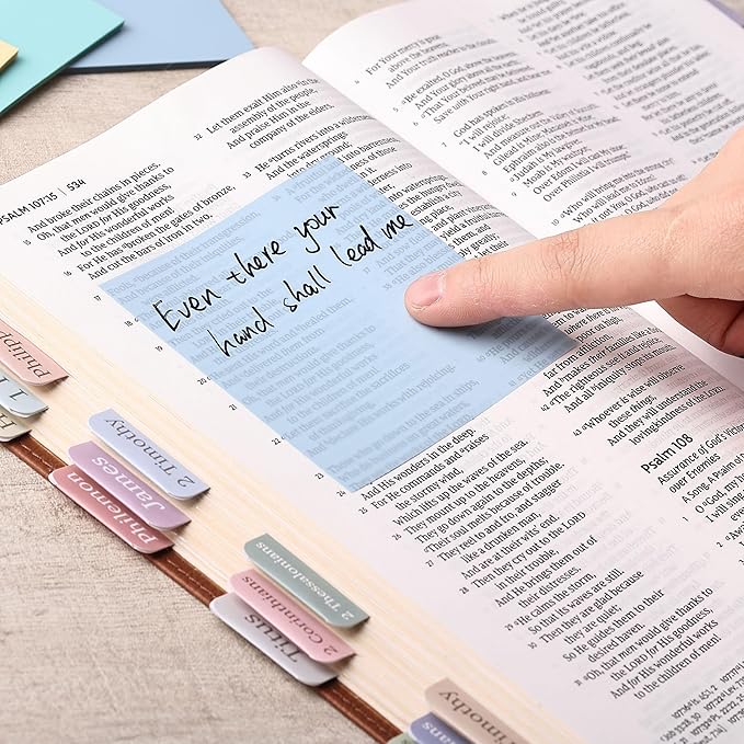Mr. Pen- Transparent Sticky Notes, 3x3, 200 Sheets, Morandi Colors, See Through Sticky Notes Clear, Translucent Sticky Notes, Stocky Notes for Bible Journaling