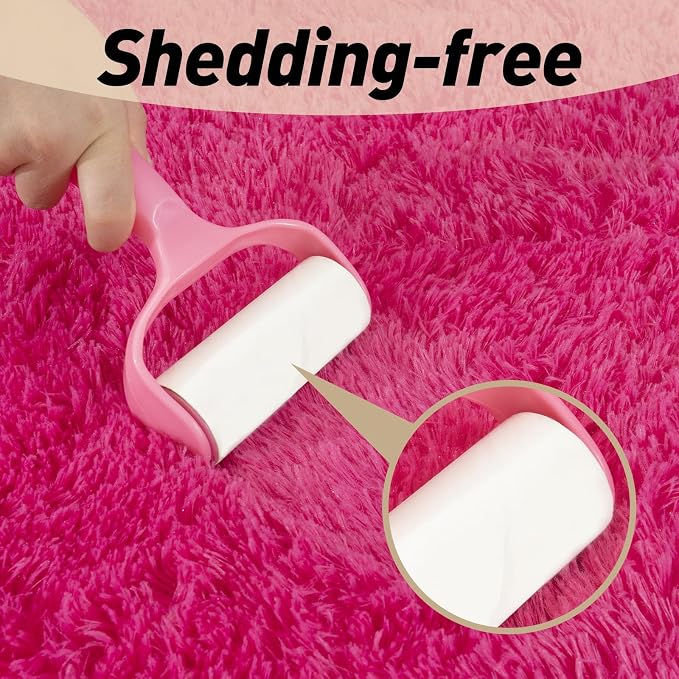 Mugorn Small Soft Shag Rugs for Bedroom, 4x6 Fluffy Area Rugs for Living Room
