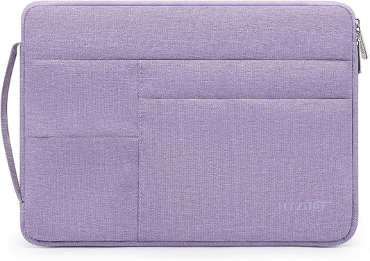 HYZUO 14-15 Inch Laptop Sleeve Bag for MacBook Air 15 M5 A3448 M4 M3 M2 2026-2023, MacBook Pro 15, 15" Surface Laptop, XPS 14/15 Plus, NoteBook Case for 14" HP Dell Lenovo Asus Acer, Lilac Purple
