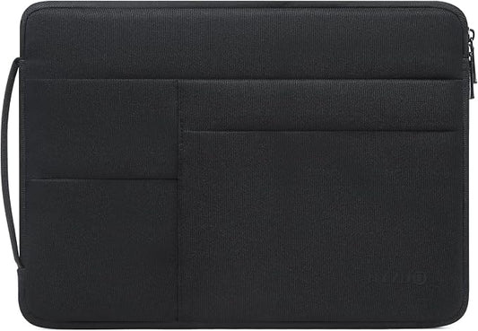 HYZUO 15-16 Inch Laptop Sleeve Bag for MacBook Pro 16 M5/M4/M3/M2/M1 Pro/Max A3428 A3429 2026-2019, 15" Surface Book, NoteBook Case for 15" 15.6" HP Dell Lenovo Asus Acer Samsung, Black