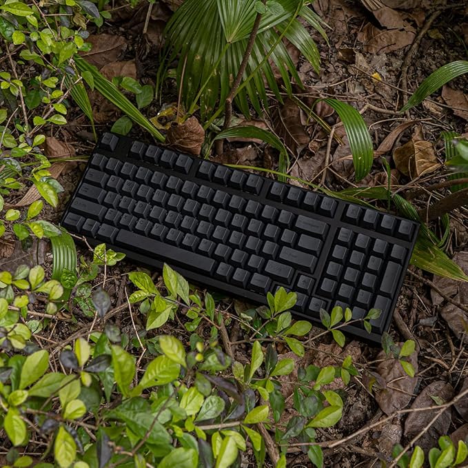 mintcaps PBT Gray Keycaps Set 144 Keys Cherry Profile DYE-Sub Custom ISO ANSI Keycaps for 61 64 87 104 108 Cherry MX Switches Mechanical Keyboards