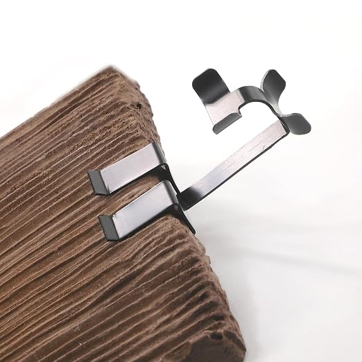 Roof Clips, Safe for Heat Tape, Electric Cable & Roof Heat Cable Installation, Prevents Roof Damage, Easy Nail-Free Outdoor Cable Clips, Your Ultimate Cable Clip (.825-25 Pack)
