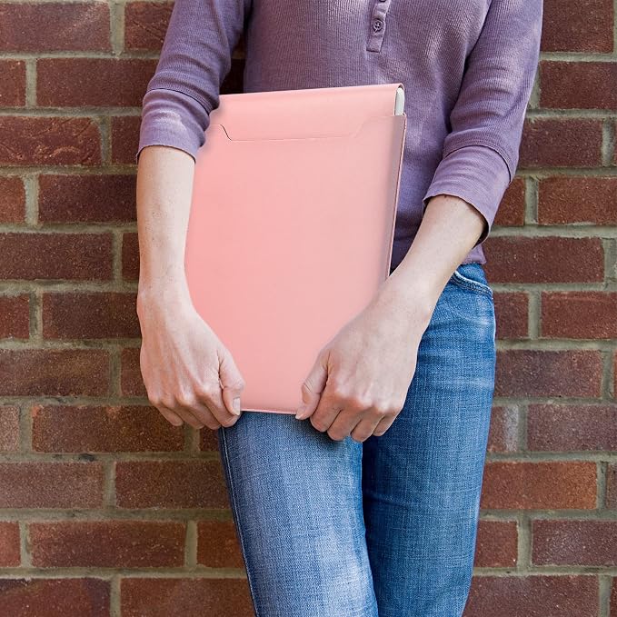 13.3-14 Inch Laptop Sleeve - Thin & Padded Case Compatible with 14" (2022), 13.3" (2015) Models | Portable Pink Protective Sleeve (Pink, 13.3-14 Inch)