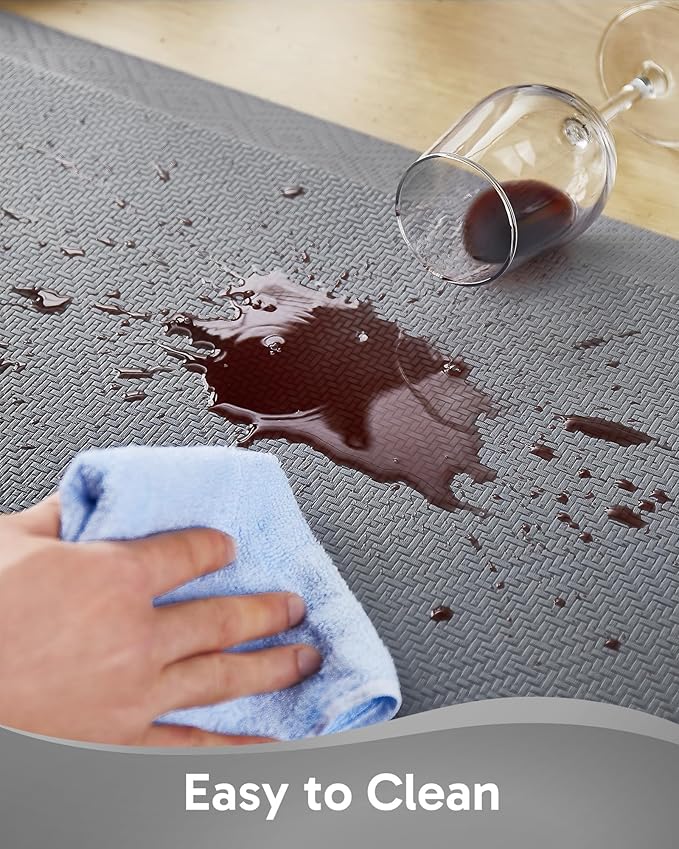 Ophanie Kitchen Mats for Floor,3/4 inch Thick,20x70 Anti Fatigue Cushioned Mat with 99+ Pairs of Anti-Slip Bottom Ridges,Kitchen Rugs,Waterproof,Comfort Ergonomic Standing Mat for Office,Home,Sink
