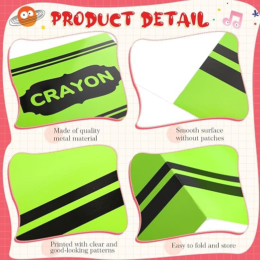 Sherr 30 Pcs School Privacy Boards Bulk for Student Colored Desk Trifold Divider Panels Privacy Partition Folder for School Student Teacher Desk, 15.8 x 13.4 x 11.81 Inch (Crayon,Crayon Color)