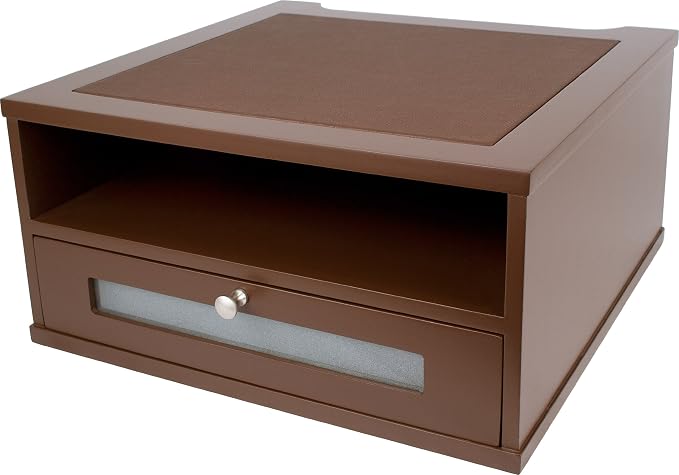 Victor Monitor Riser, B1175 (Mocha Brown)
