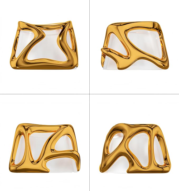 dagaladoo Clear keycaps,Translucent Keyboard keycap,Jelly Key Cap Set,Shine Through keycap，1U Keyboard Cap for Mx Switches Mechanical Keyboard(Metal,Gold)