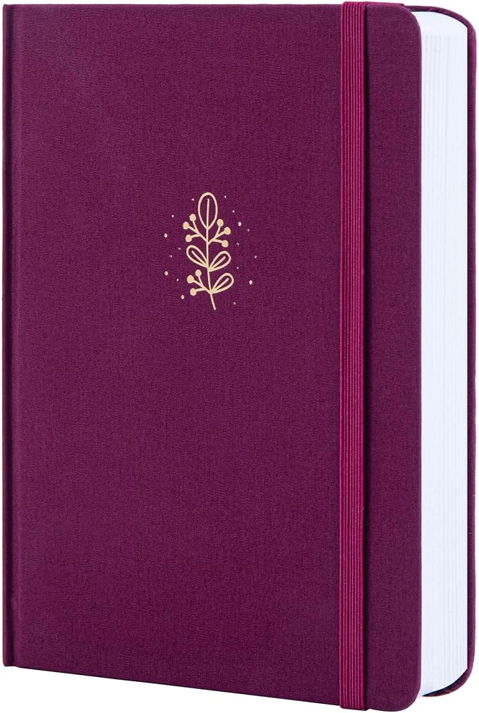MGGAO Bullet Dotted Journal, No Bleed Thick 160gsm Dotted Journal, A5 Dot Notebook, 5.8 X 8.2 IN, Hardcover Notebooks for Personal Organizers