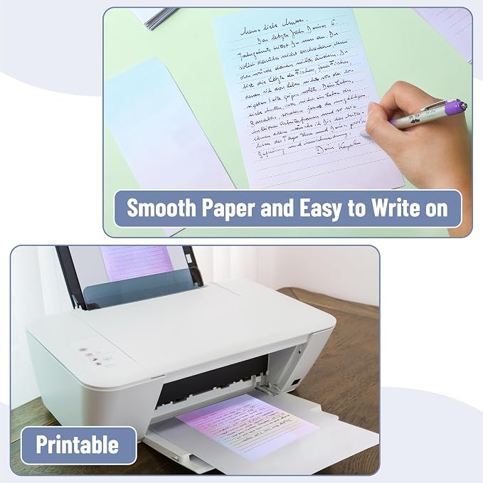 Mr. Pen- Stationery Writing Paper Set with Envelopes, 8.18" x 5.5" | 30 Letter Sheets & 18 Envelopes, Smooth Printable Letter Paper for Handwritten Notes, Personal Letters, Invitations