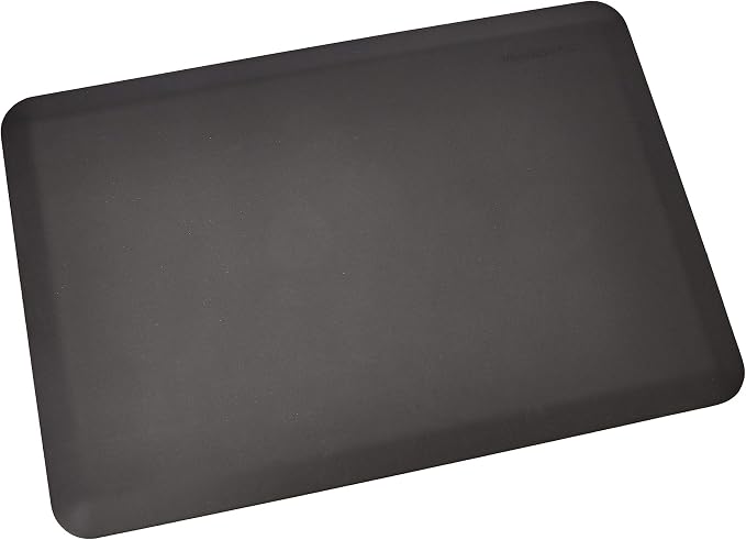 WellnessMats Original Anti-Fatigue Kitchen Mat, 36 Inch by 24 Inch, Black