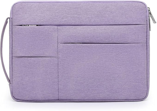 HYZUO 15-16 Inch Laptop Sleeve Bag for MacBook Pro 16 M5/M4/M3/M2/M1 Pro/Max A3428 A3429 2026-2019, 15" Surface Book, NoteBook Case for 15" 15.6" HP Dell Lenovo Asus Acer Samsung, Lilac Purple