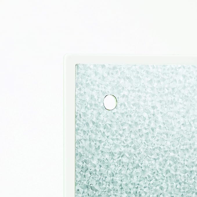 U Brands Magnetic Glass Dry Erase Board, Only for Use with HIGH Energy Magnets, 48" x 72" Inches, White Frosted Surface, Frameless (2301U00-01)