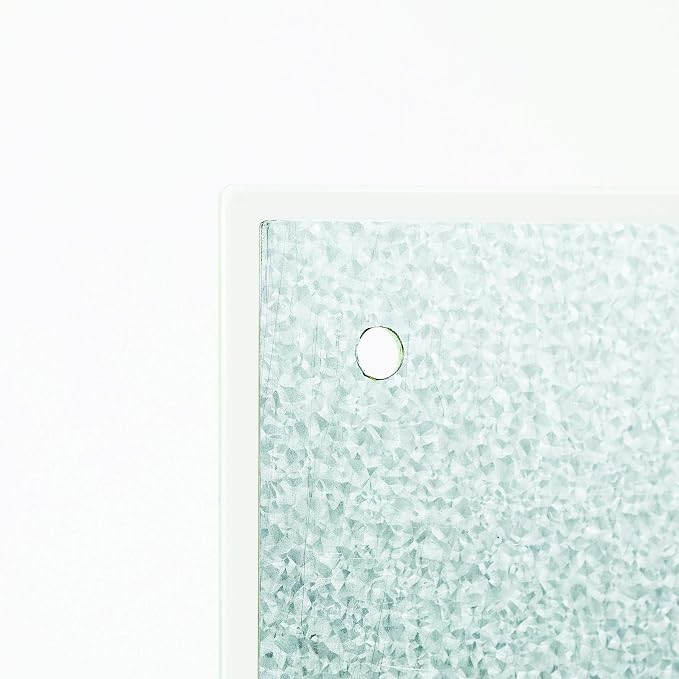 U Brands Magnetic Glass Dry Erase Board, Only for Use with HIGH Energy Magnets, 48" x 72" Inches, White Frosted Surface, Frameless (2301U00-01)