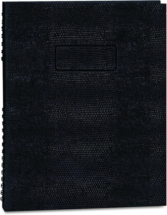 Blueline EcoLogix 100% Recycled NotePro Notebook, Black, 11 x 8.5 inches, 200 Pages (A10200E.BLK)
