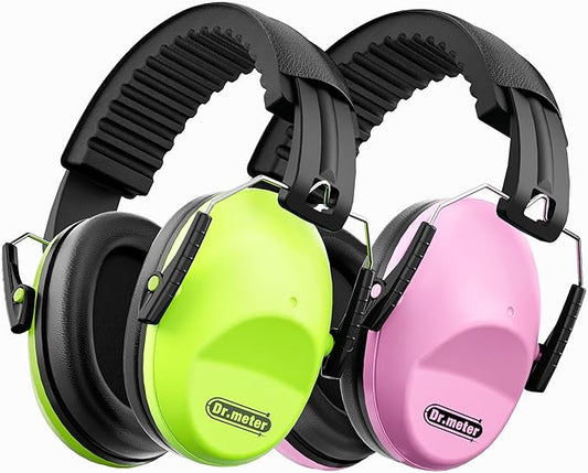 Noise Cancelling Headphones for Kids: SNR27.4 Noise Reduction Earmuffs for Adults Kids Ear Protection for Monster Jam Autism Sensory Concerts Fireworks, Ear Muffs for Shool Study Reading