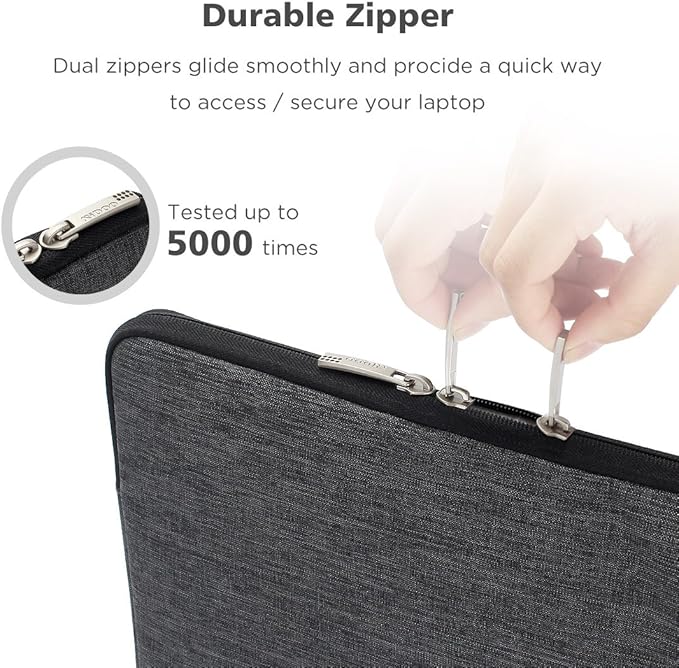 NIDOO 13 inch Laptop Sleeve 14 inch 14.5 inch Computer Carrying Case Bag for 14" ThinkPad E14 T14 Gen 4/ IdeaPad Flex 5/14.5" Dell XPS 14/ Latitude 5450/ ASUS ROG Zephyrus G14/ 14.4" Microsoft HP