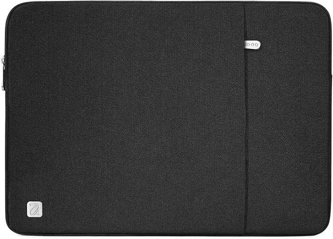 NIDOO Laptop Sleeve 10 Inch Tablet Carrying Case Bag Cover for 11" iPad Pro M4 M2/ 11" iPad Air M3 M2/ 10.9" 11" iPad / 10.2" iPad/ 10.5" 10.9" iPad Air/Surface Go 2 3/ Samsung Galaxy Tab A8 S8,Black