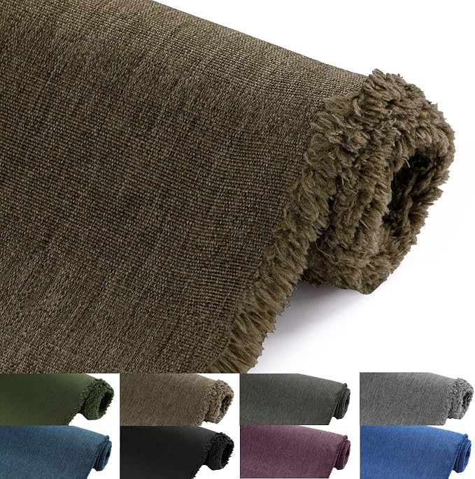 Waterproof Canvas Fabric by The Yard, 58inch 600D Upholstery Fabric Polyester Material Outdoor Water Resistant Material for Sewing Chair Patio Cushion Bag Seat Repair, 1 Yard Yellow Brown