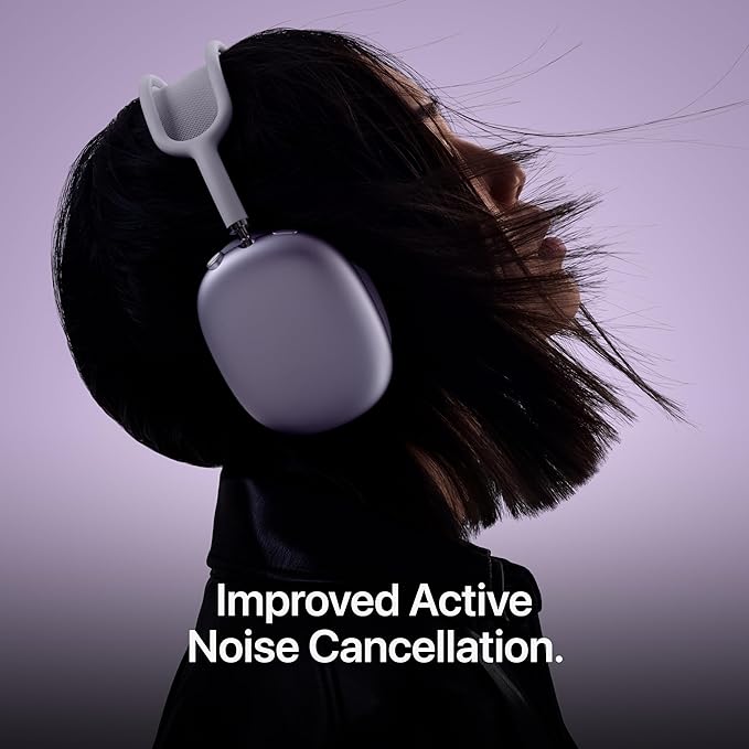 Apple AirPods Max 2 Wireless Over-Ear Headphones, Active Noise Cancellation, Adaptive Audio, Personalized Spatial Audio, Live Translation, Bluetooth Headphones – Midnight with AppleCare+ (2 years)