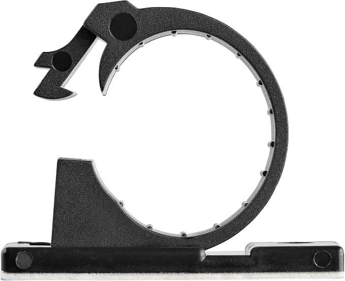 StarTech 100 Adhesive Cable Management Clips, Black, TAA, Sticky (CBMCC3) | Nylon Self Adhesive Clamp UL/94V-2 Fire Rated, Network/Ethernet/Office Desk/Computer Cord Organizer, Wire Holders