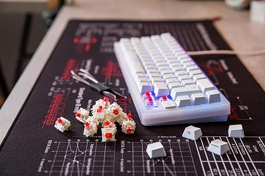 CHERRY MX2A RGB RED Switch Kit, 36 Mechanical Keyboard Switches, Ideal for DIY, Hot Swap or Gaming Keyboard, Linear Switch with No Click, Smooth & Direct
