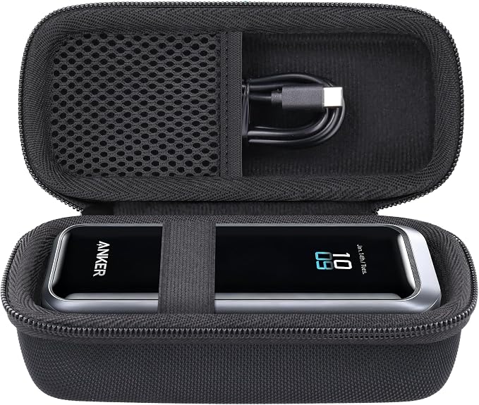 for Anker Prime Power Bank 20100mAh 220W Portable Charger Hard Travel Case,Portable Case Compatible with 20,100mAh 3-Port Portable Charger with 220W Output(Only Case)