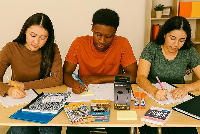 Mega School Supply Kit for High School and College Students