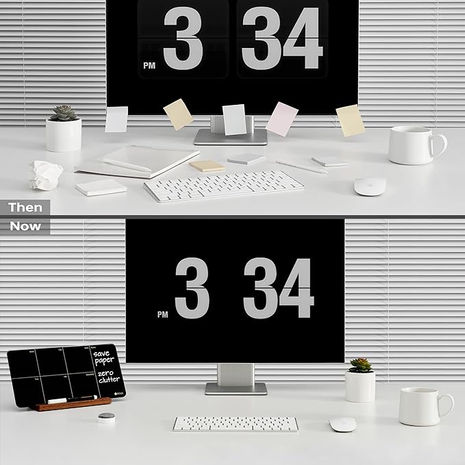 Desktop Black Glass Weekly Planner Dry Erase Whiteboard with Detachable Wood Stand,Small Portable Week Calendar to Do List White Board 12x6 for Office, Home, Schools, Marker&Eraser Included, Yeoux | Detachable Wood Stand, Small Portable, Week Calendar ...