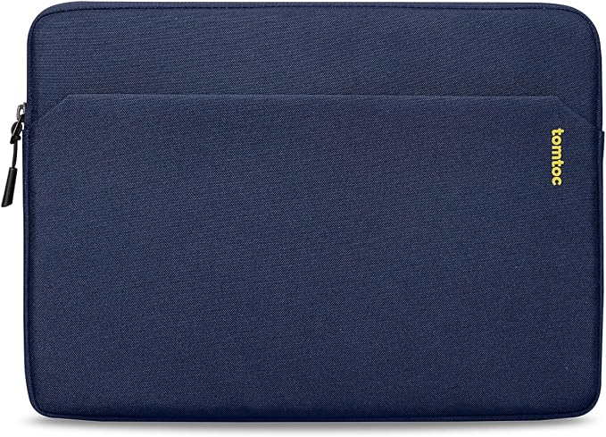 tomtoc Custom-Fit Slim Sleeve for 13-inch MacBook Neo A18 Pro A3404, Water-Resistant Protective Case with Accessory Pocket