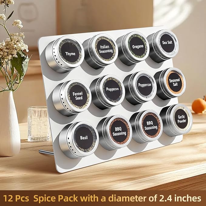 2 Pack Small Magnet Board - White Magnetic Board | 11x8Inch Metal Magnetic Bulletin Board with 6 Magnets, Magnet Display Stand for Home School Kitchen Office