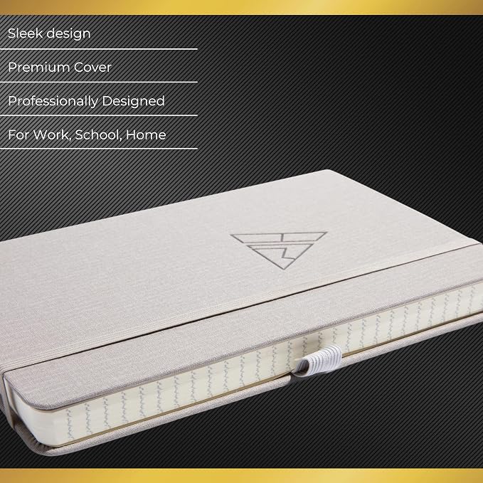 Realizations Journaling Notebooks with Pen Holder | Lined Notebook | 222 Pages Notebook Journal with 100 GSM Paper | Journal Notebooks for Work