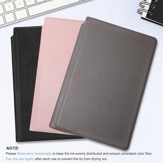 Portable Small Dry Erase Board with Stand, Reusable White Board Handheld Whiteboard Dry Erase Notebook, Standable Desktop Notepad, Home Office Study Essentials-PU Cover Writing Board 9.5" x 6.6"-Gray
