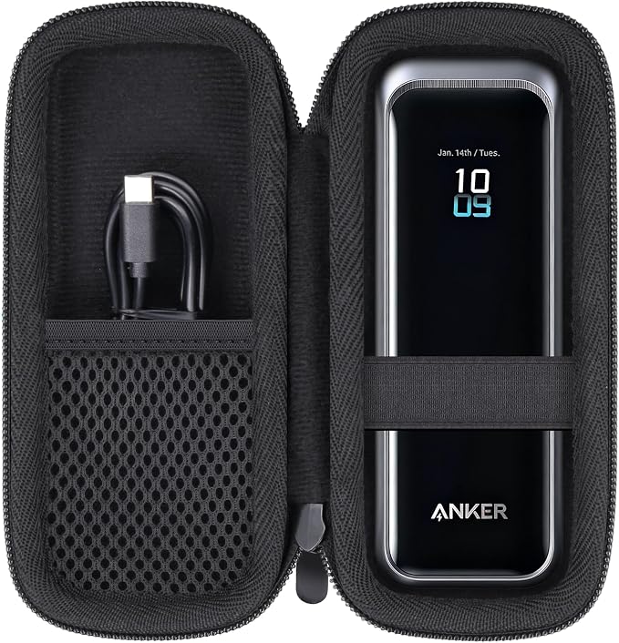 for Anker Prime Power Bank 20100mAh 220W Portable Charger Hard Travel Case,Portable Case Compatible with 20,100mAh 3-Port Portable Charger with 220W Output(Only Case)