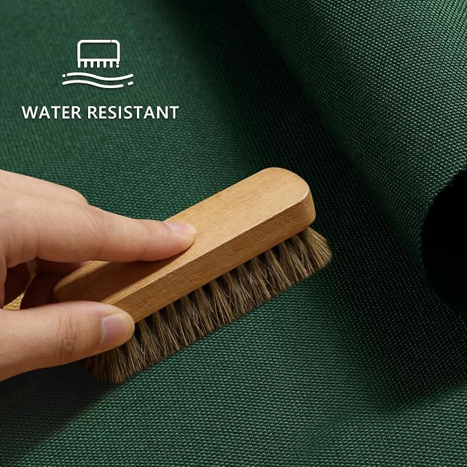 Waterproof Canvas Fabric by The Yard 58inch 600D Upholstery Material Polyester Fabric Outdoor Water Resistant Fabric for Sewing Chair Patio Cushion Purse Bag Interior, 10 Yard Green