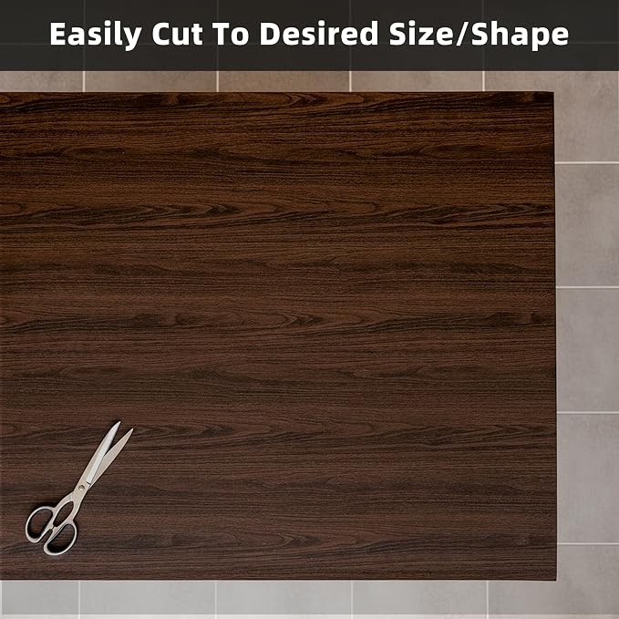Table Pad - 30x60 Inch Waterproof Easy to Clean Can Conceal Flaws Protector The Table Top from Scratches Used for Coffee Table Dining(Walnut Wood Grain 30x60)