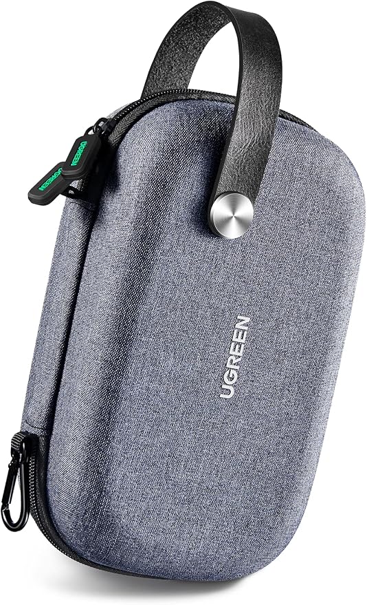 UGREEN Electronic Organizer Travel Case Pouch Bag Accessories Portable Waterproof Storage Bag Travel Essentials with Cable USB Flash Drive Charger External Battery Memory Card