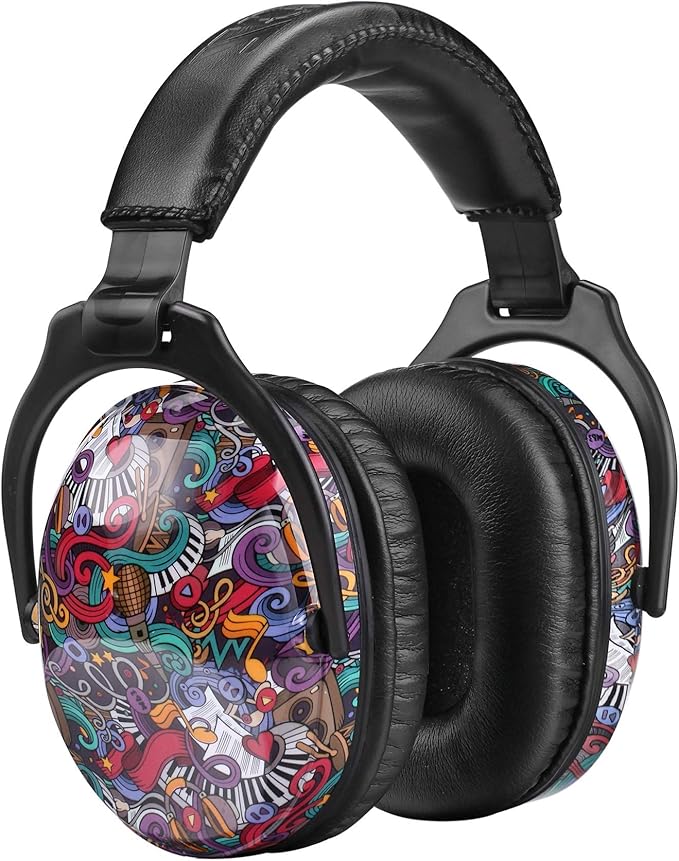 ZOHAN EM030 Kids Ear Protection, Noise Cancelling Headphones Ear Muffs for Autism Sensory, Safety Noise Reduction Hearing Protection for Monster Truck/Concerts/Fireworks/Air Shows